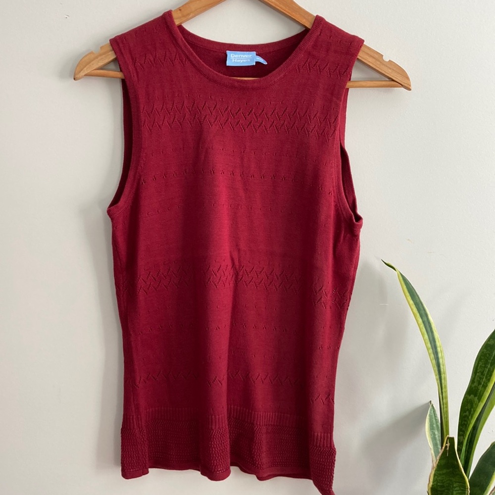 Denver Hayes Knit Muscle Top, M